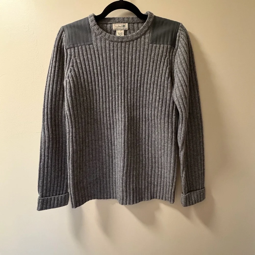 Men's gray commando sweater is comfortable, warm and‎ impeccably styled